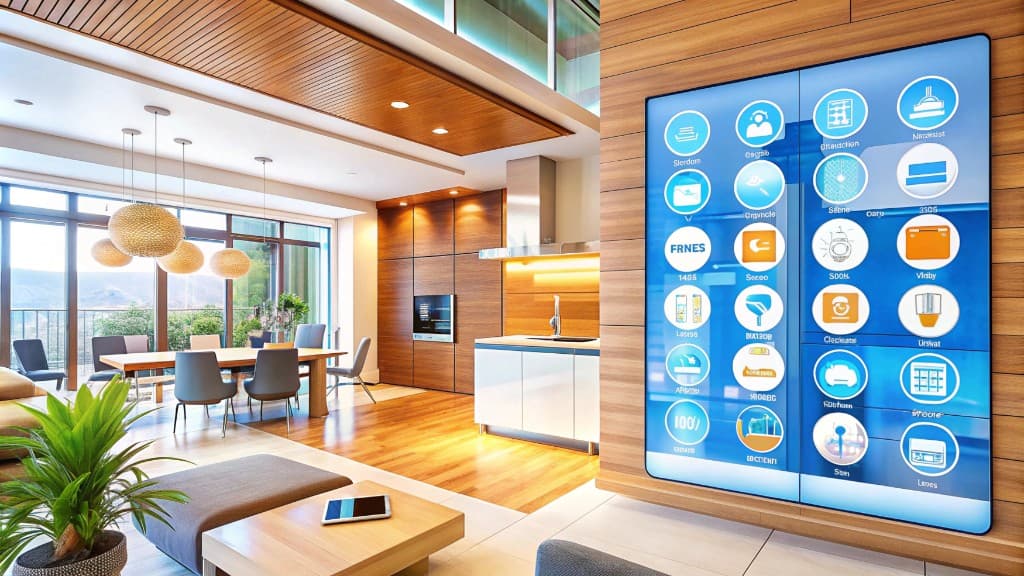 Smart home interior automation setup